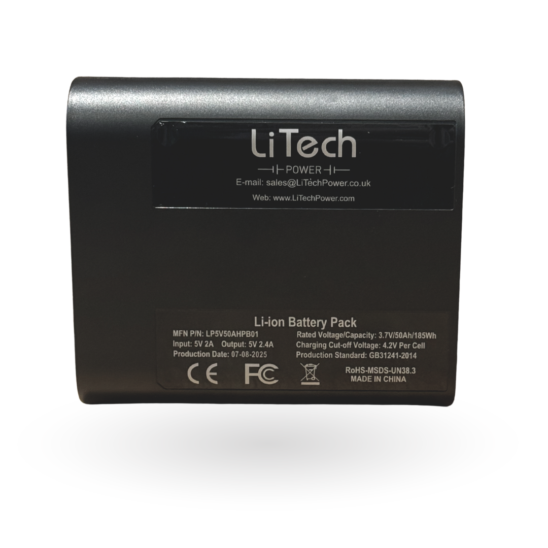 LiTech Power 180Wh Always On Battery for Timelapse Cameras