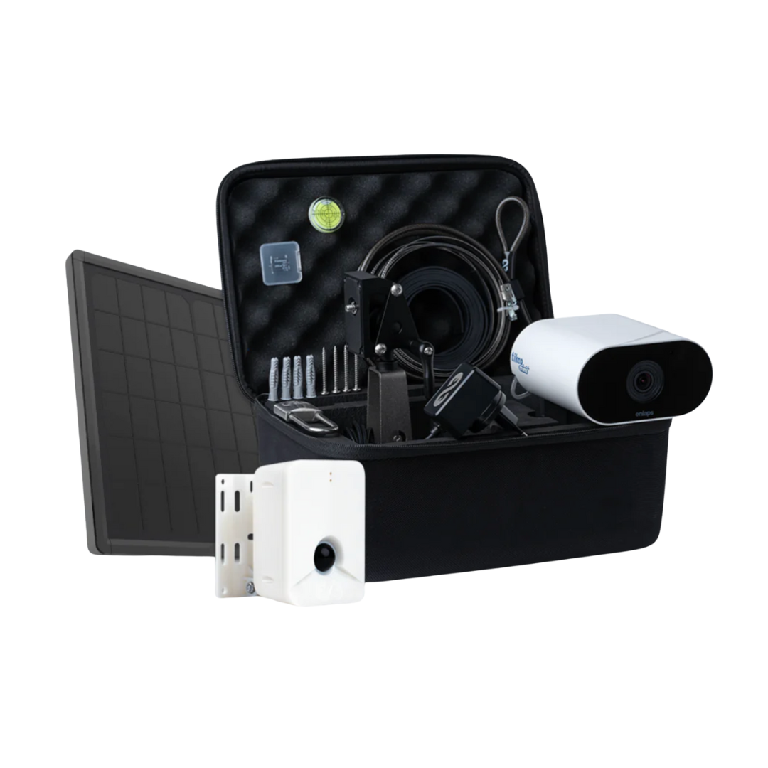 Enlaps Total Monitoring Tikee Mini+ 4K Timelapse Camera Bundle