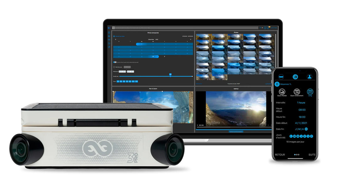 Enlaps Tikee 3 Pro Construction Timelapse Camera 6K Camera