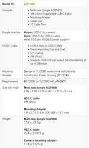 Accessories Brinno AFB1000 Extender Cable