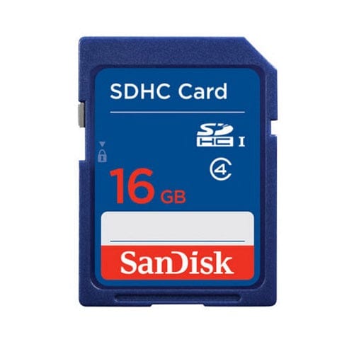 Accessories SANDISK 16GB SD CARD