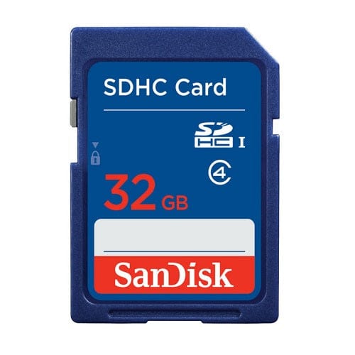 Accessories SANDISK 32GB SD CARD