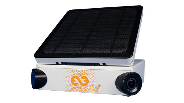 Greater than 4K Enlaps Tikee 3 Pro + Timelapse Camera Pack with External Solar Panel